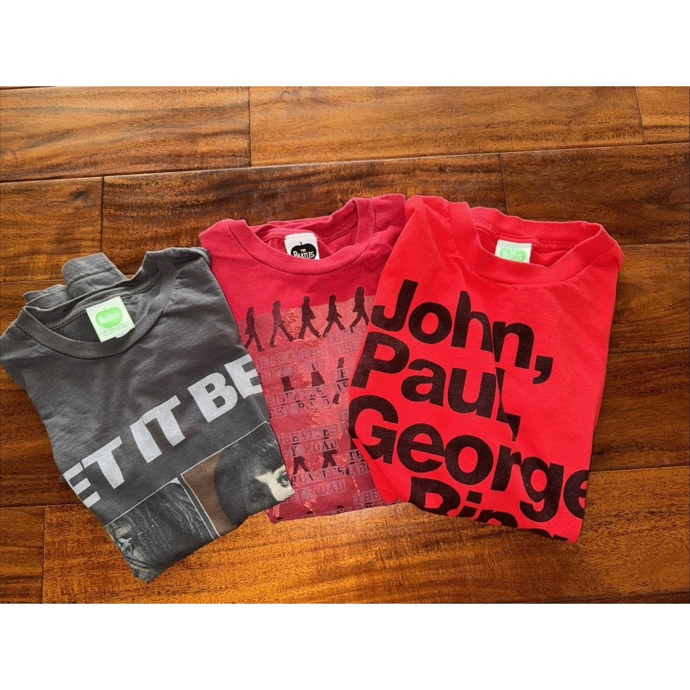 The Beatles Abbey Road Let It Be John Paul George Ringo T‎ Shirt Set